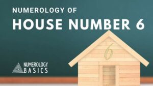 Numerology house number 6