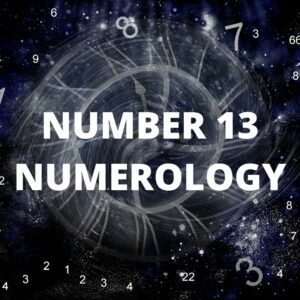 NUMBER 13 NUMEROLOGY