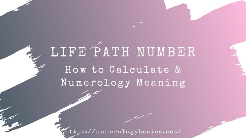calculate my numerology life path number