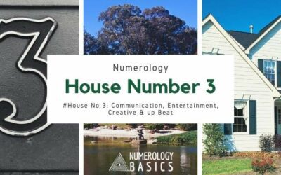 Numerology House Number 3